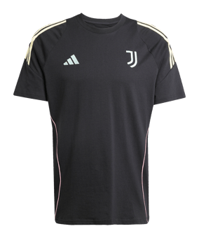 adidas Juventus Turin T-Shirt Schwarz - schwarz