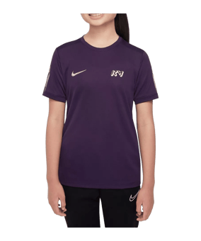 Nike Kylian Mbappe Trainingsshirt Kids Lila F585 - lila