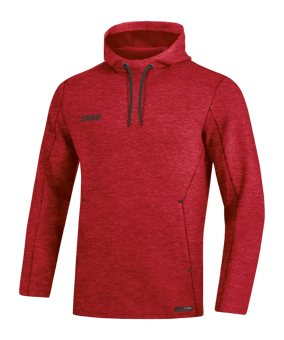 Jako Premium Basic Kapuzensweatshirt Rot F01 - rot