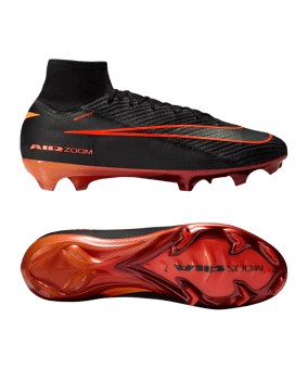 Nike Mercurial Air Zoom Superfly X Elite Lv8 FG Heat Up Schwarz F088 - schwarz