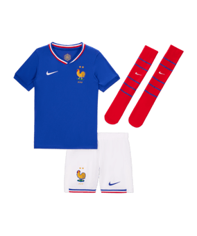 Nike Frankreich Minikit Home EM 2024 Blau F452 - blau