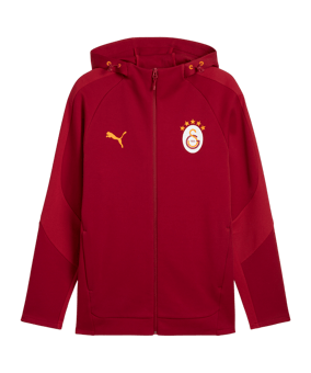 PUMA Galatasaray Istanbul Evostripe Kapuzenjacke Rot F01 - rot