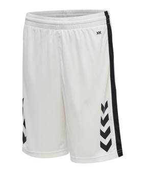 Hummel hmlCORE XK Basket Short Kids Weiss F9001 - weiss