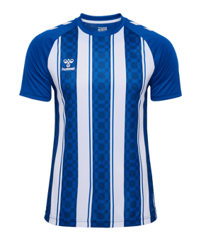 Hummel Match Striped Trikot Blau F7691 - blau