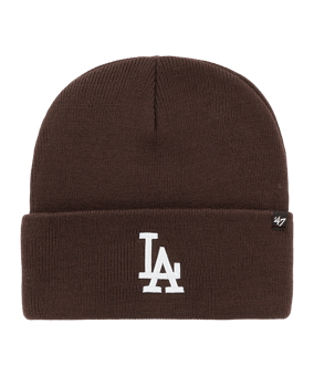 '47 Brand MLB Los Angeles Dodgers Sox Haymaker ’47 CUFF KNIT Beanie Braun - braun