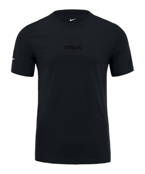 Nike Türkiye Black Series T-Shirt Schwarz F010