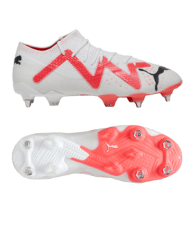 PUMA FUTURE Ultimate Low MxSG Breakthrough Weiss Rot F01 - weiss