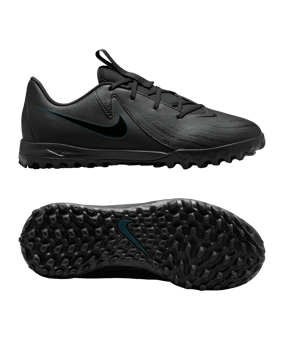 Nike Jr Phantom GX II Academy TF Shadow Kids Schwarz F002 - schwarz
