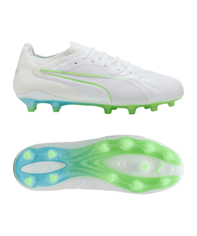 PUMA KING 20 Ultimate FG/AG White Pack Weiß F01 - weiss