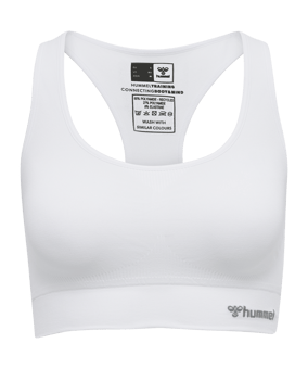 Hummel hmlTIF Seamless Sport-BH Damen Weiss F9001 - weiss