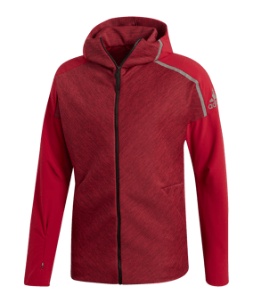 adidas Z.N.E Hybrid Kapuzenjacke Rot - rot