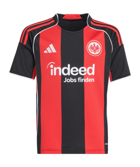 adidas Eintracht Frankfurt Trikot Home 2025/2026 Kids Schwarz - schwarz