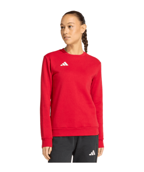 adidas Entrada 26 Sweatshirt Damen Rot - rot