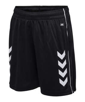 Hummel hmlCORE XK Poly Coach Short Kids F2001 - schwarz