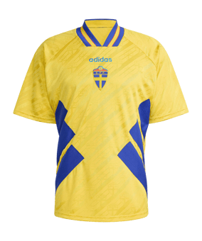 adidas SVFF Schweden Bringback 1994 Trikot Home Gelb - gelb