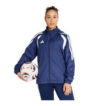 adidas Tiro 26 League Windjacke Damen Dunkelblau - blau