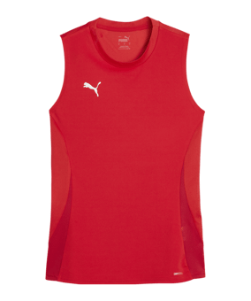 PUMA teamGOAL Tanktop Damen Rot Weiss F01 - rot