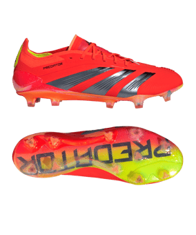 adidas Predator Elite FG PredStrike Special Edition Rot Schwarz Gelb - rot