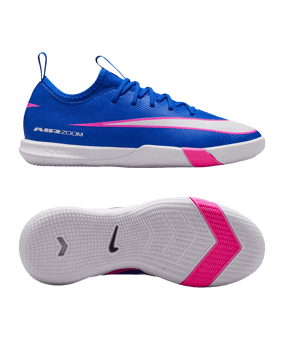 Nike Jr Air Zoom Mercurial Vapor XVI Academy IN Attack Kids Blau F446 - blau