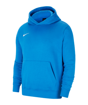 Nike Park 20 Fleece Hoody Kids Blau Weiss F463 - blau