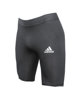 adidas Alpha Skin Tight Short Schwarz - schwarz
