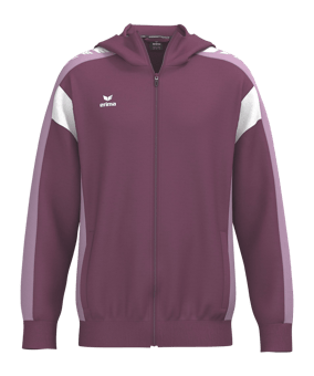 Erima Celebrate 125 Kapuzenjacke Rot Fburgundylavender - rot