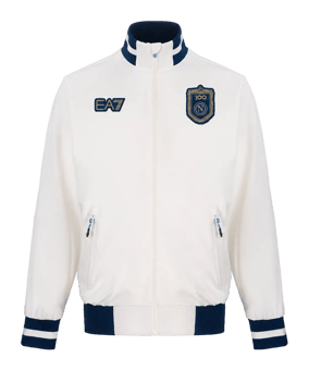 EA7 SSC Neapel Sweatshirt Weiß - weiss