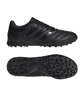 adidas COPA 19.3 TF Schwarz - schwarz