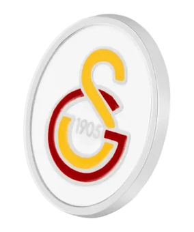 Galatasaray Istanbul Logo Abzeichen Accessoire Abzeichen Accessoire Silber - silber