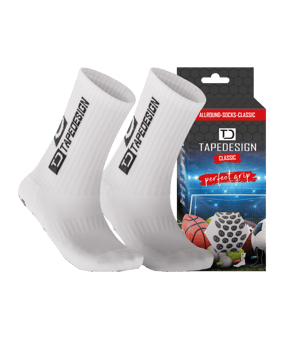Tapedesign Socks Socken Weiss F001 - weiss