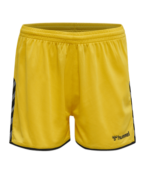 Hummel Authentic Poly Short Damen F5115 - gelb