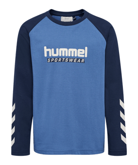 Hummel T-Shirt Kids Blau F7379 - blau