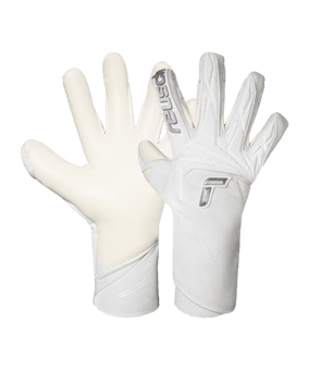 Reusch Attrakt Gold X Strapless Torwarthandschuhe Weiß - weiss