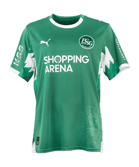 PUMA FC St. Gallen 1879 Frauenteam Trikot Home 2025/2026 Kids Grün F01 - gruen