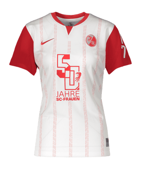 Nike SC Freiburg Sondertrikot 50 Jahre SC-Frauen Trikot Damen Weiß F100 - weiss
