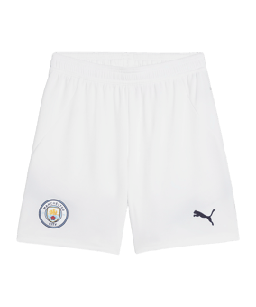 PUMA Manchester City Short Home 2024/2025 Kids Weiss F05 - weiss