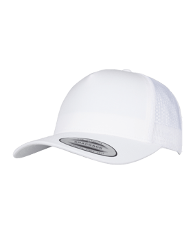 Merch Merch 5 Panel Retro Trucker Cap Weiß - weiss