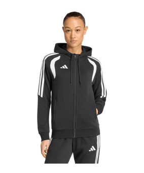 adidas Tiro 26 League Kapuzenjacke Damen Schwarz - schwarz