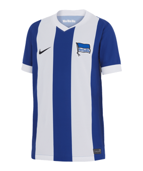 Nike Hertha BSC Trikot Home 2024/2025 Kids Blau Weiss Schwarz F417 - blau