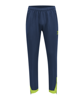 Hummel  hmlLEAD Poly Trainingshose Blau F7642 - blau