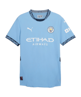 PUMA Manchester City Auth. Trikot Home 2024/2025 Blau F01 - blau