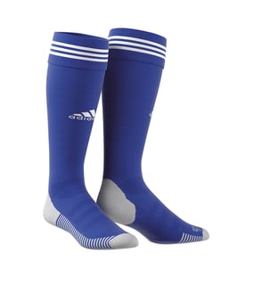 adidas Adisock 18 Stutzenstrumpf Blau Weiss - blau