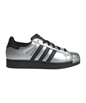 adidas Superstar II Damen Silber - silber