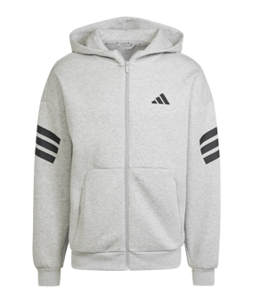 adidas Future Icon Kapuzenjacke Grau