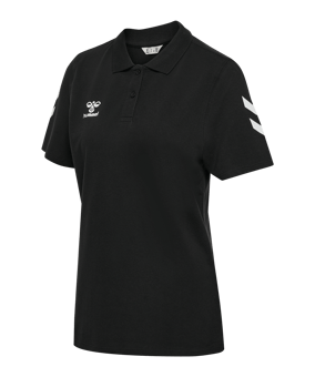 Hummel Go 2.0 Chevron Polo Damen Schwarz F2001 - schwarz