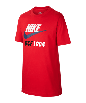 Nike SC Freiburg Futura T-Shirt K Rot F659 - rot