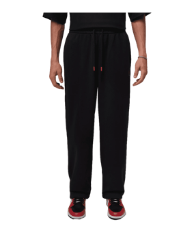 Jordan Brookyln Fleece Jogginghose Schwarz - schwarz