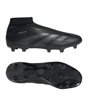 adidas Predator League LL FG Dark Spark Schwarz Grau - schwarz