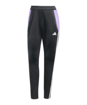 adidas Tiro24 Regular Trainingshose Damen Schwarz