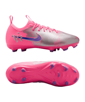 Nike Jr Air Zoom Mercurial Vapor XVI Academy FG/MG Vini Jr PE Kids Rot F640 - rot